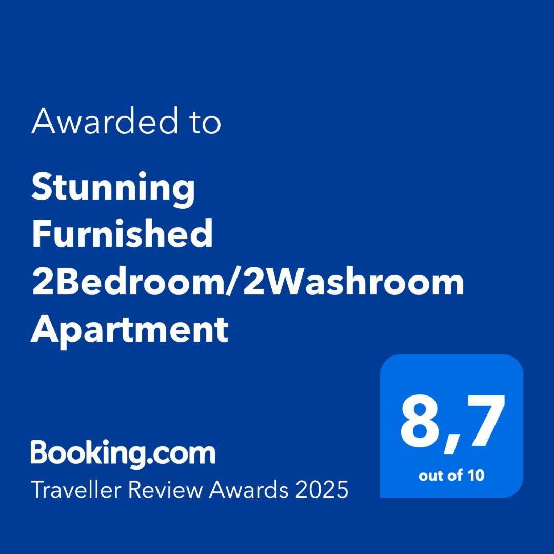 Stunning Furnished 2Bedroom/2Washroom Apartment Брамптън Екстериор снимка